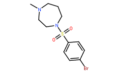1-((4-溴苯基)磺酰基)-4-甲基-1,4-二氮杂环庚烷
