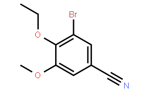 3-Bromo-4-ethoxy-5-methoxybenzonitrile