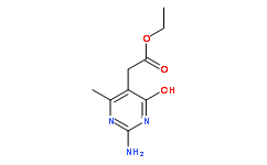 2-氨基-4-羟基-6-甲基-5-嘧啶乙酸乙酯