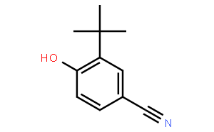 3-叔丁基-4-羟基苯甲腈