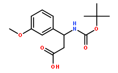 Boc-(S)-3-Amino-3-(3-methoxyphenyl)propionic Acid
