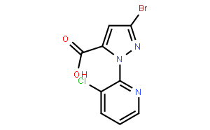 3-溴-1-(3-氯-2-吡啶基)-1H-吡唑-5-羧酸