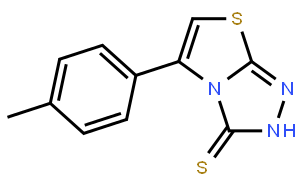 5-(4-Methylphenyl)thiazolo[2,3-c]-1,2,4-triazole-3-thiol