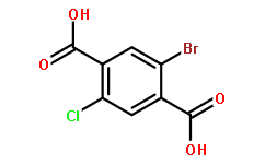 2-溴-5-氯-1,4-苯二甲酸