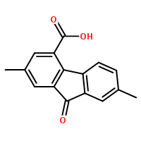 2,7-Dimethyl-9-fluorenone-4-carboxylic acid