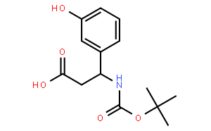 (R)-3-(Boc-amino)-3-(3-hydroxyphenyl)propionic acid