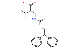(R)-2-(((((9H-Fluoren-9-yl)methoxy)carbonyl)amino)methyl)-3-methylbutanoicacid
