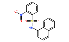 N-(1-Naphthyl)-2-nitrobenzenesulfonamide