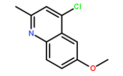 4-CHLORO-6-METHOXY-2-METHYLQUINOLINE
