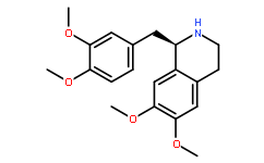 (R)-1-[(3,4-dimethoxyphenyl)methyl]-1,2,3,4-tetrahydro-6,7-dimethoxyisoquinoline N-acetyl-L-leucine
