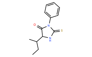 Phenylthiohydantoin-isoleucine (contains PTH-alloisoleucine)