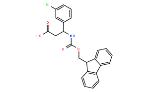fmoc-(r)-3-氨基-3-(3-氯苯基)-丙酸