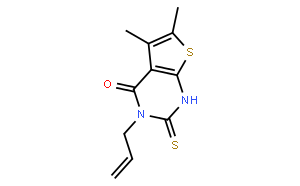 3-Allyl-5,6-dimethyl-2-thioxo-2,3-dihydrothieno[2,3-d]pyrimidin-4(1H)-one