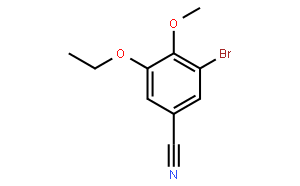 3-溴-5-乙氧基-4-甲氧基苯甲腈