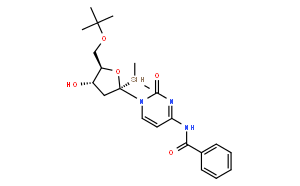 N-Benzoyl-5'-O-tert-butyldimethylsilyl-2'-deoxycytidine
