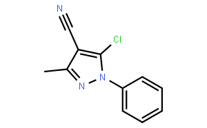 5-Chloro-3-methyl-1-phenyl-1H-pyrazole-4-carbonitrile
