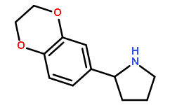 2-(2,3-二氢-1,4-苯并二氧六环-6-基)吡咯烷