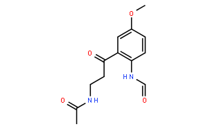 N-γ-Acetyl-N-2-formyl-5-methoxykynurenamine