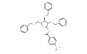 2,3,5-三-苄基-1-(p-硝基苯)甲酰-D-阿拉伯呋喃糖苷