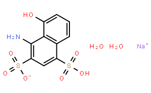 8-Amino-1-naphthol-5,7-disulfonic Acid Monosodium Salt