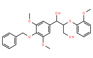 1-(4-(benzyloxy)-3,5-dimethoxyphenyl)-2-(2-methoxyphenoxy)propane-1,3-diol