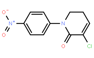 3-氯-5,6-二氢-1-(4-硝基苯基)-2(1H)-吡啶酮
