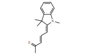 (3E,5E)-5-(1,3,3-Trimethyl-2-indolinylidene)-3-penten-2-one