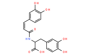 N-[3’,4’-Dihydroxy-(E)-cinnamoyl]-3-hydroxy-L-tyrosine