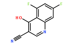 5,7-difluoro-4-hydroxyquinoline-3-carbonitrile
