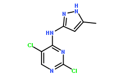2,5-二氯--N-(5-甲基-1H-吡唑-3-基)-4-氨基嘧啶