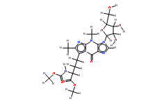 (alphaS)-alpha-[(methoxycarbonyl)amino]-4,6-dimethyl-9-oxo-3-beta-D-ribofuranosyl-4,9-dihydro-3H-imidazo[1,2-alpha]purine-7-butanoic acid methyl ester