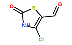 4-氯-2,3-二氢-2-氧代-5-噻唑甲醛