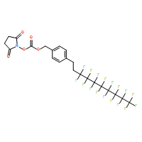 N-[4-(3,3,4,4,5,5,6,6,7,7,8,8,9,9,10,10,10-十七氟辛基)苄基碳酸]琥珀酰亚胺