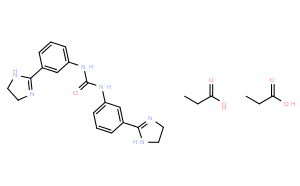 N,N`-双[3-(4,5-二氢-1H-咪唑-2-基)苯基脲二丙酸盐，咪多卡二丙酸盐