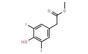 4-Hydroxy-3,5-diiodo-benzeneacetic Acid Methyl Ester