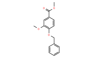Benzoic acid, 3-​methoxy-​4-​(phenylmethoxy)​-​, methyl ester