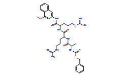 Z-Ala-Arg-Arg-4MβNA acetate salt