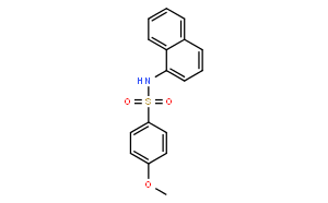 4-Methoxy-N-(1-naphthyl)benzenesulfonamide