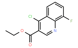 4-氯-8-氟代喹啉-3-羧酸乙酯