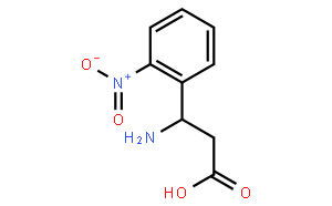 3-氨基-3-(2-硝基苯基)丙酸
