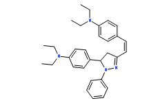 4-[2-[5-[4-(二乙胺基)苯基]-4,5-二氢-1-苯基-1H-吡唑-3-基]乙烯基]-N,N-二乙基苯胺