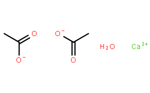Calcium acetate monohydrate