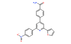 4-[2-(2-Furanyl)-6-(4-nitrophenyl)-4-pyridinyl]benzamide