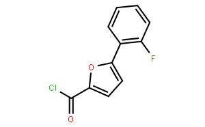 5-(2-Fluorophenyl)-2-furoyl chloride