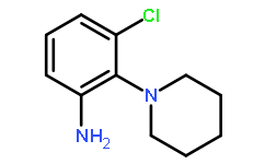 3-氯-2-(哌啶-1-基)苯胺