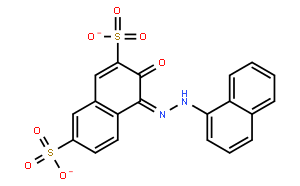 3-羟基-4-(1-萘基偶氮)-2,7-萘二磺酸二钠