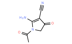 1-乙酰基-2-氨基-4-氧代-4,5-二氢吡咯-3-甲腈