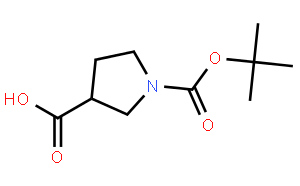 1-Boc-吡咯烷-3-甲酸