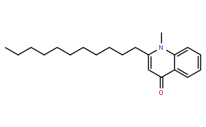 1-Methyl-2-undecylquinolin-4(1H)