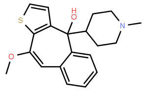4-Hydroxy-9,10-dehydro-10-methoxy Ketotifen